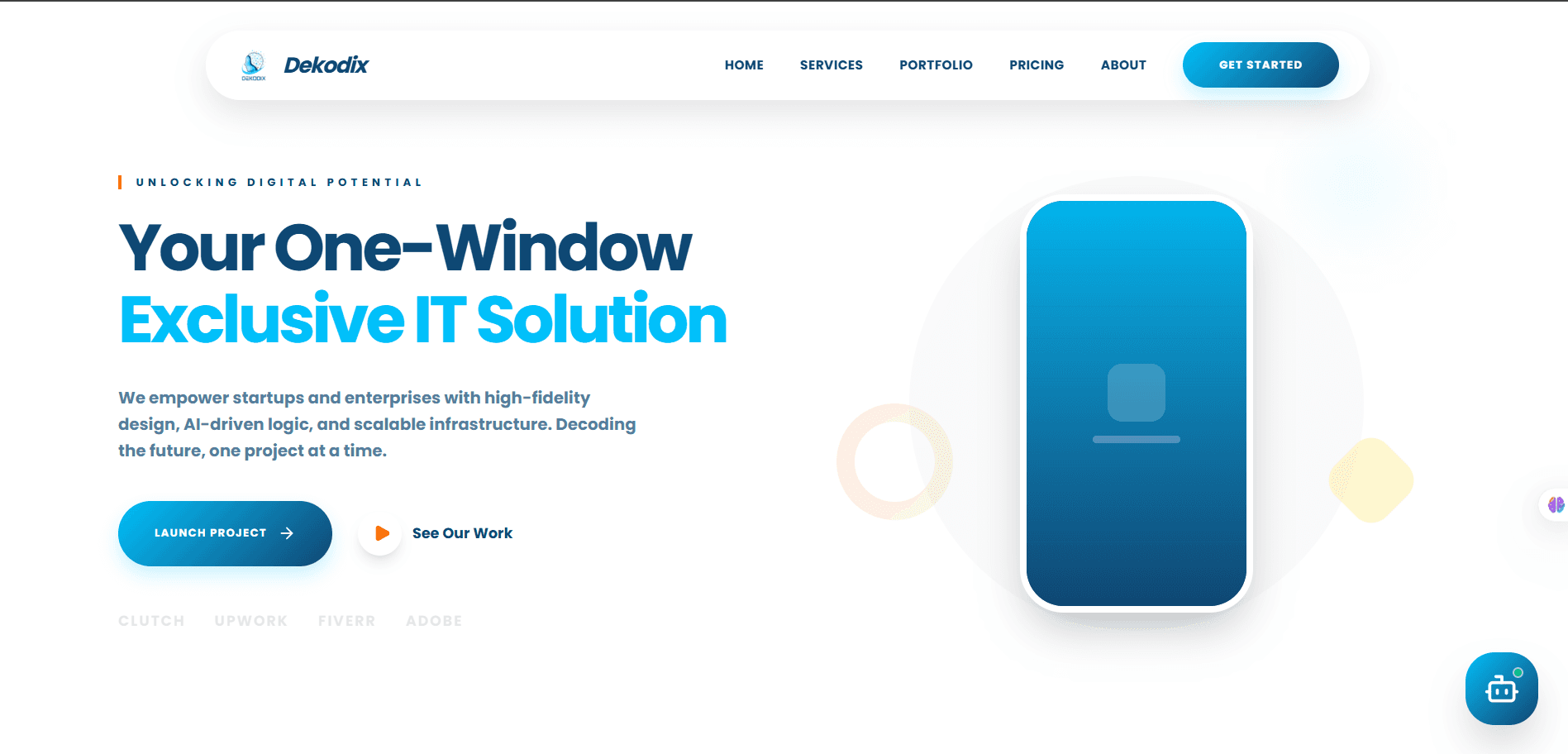 Dekodix UI — AI Built