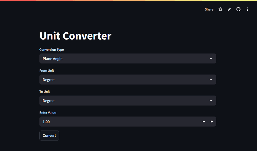 Unit Converter